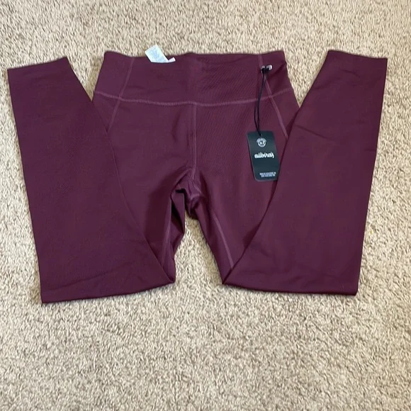 Allbirds Women's Natural Legging Aubergine - Picture 8 of 10
